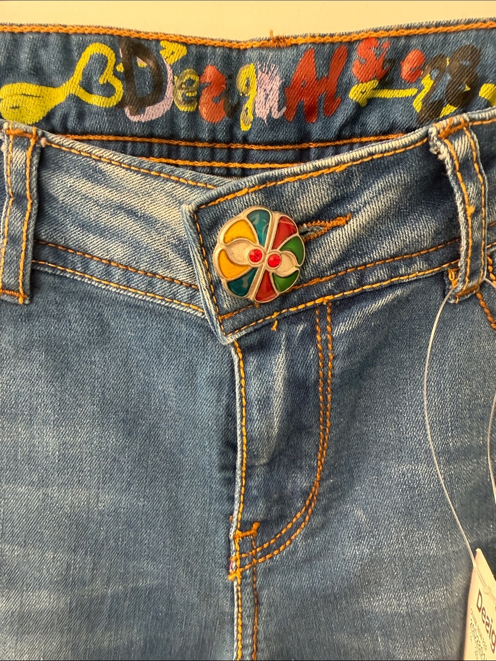 Desigual Women's Flare Jeans - size 28 Tall (38 28 10)